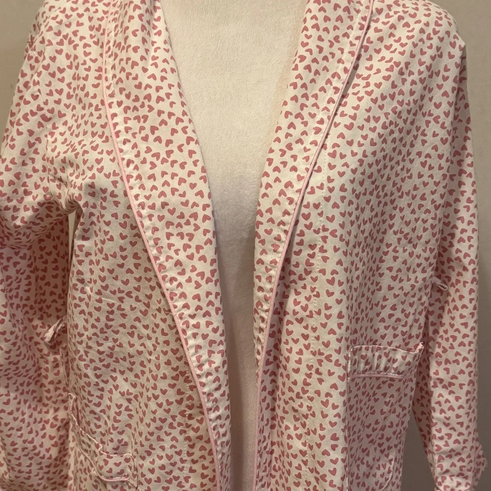 Petite Plume Pink Hearts Robe 💕